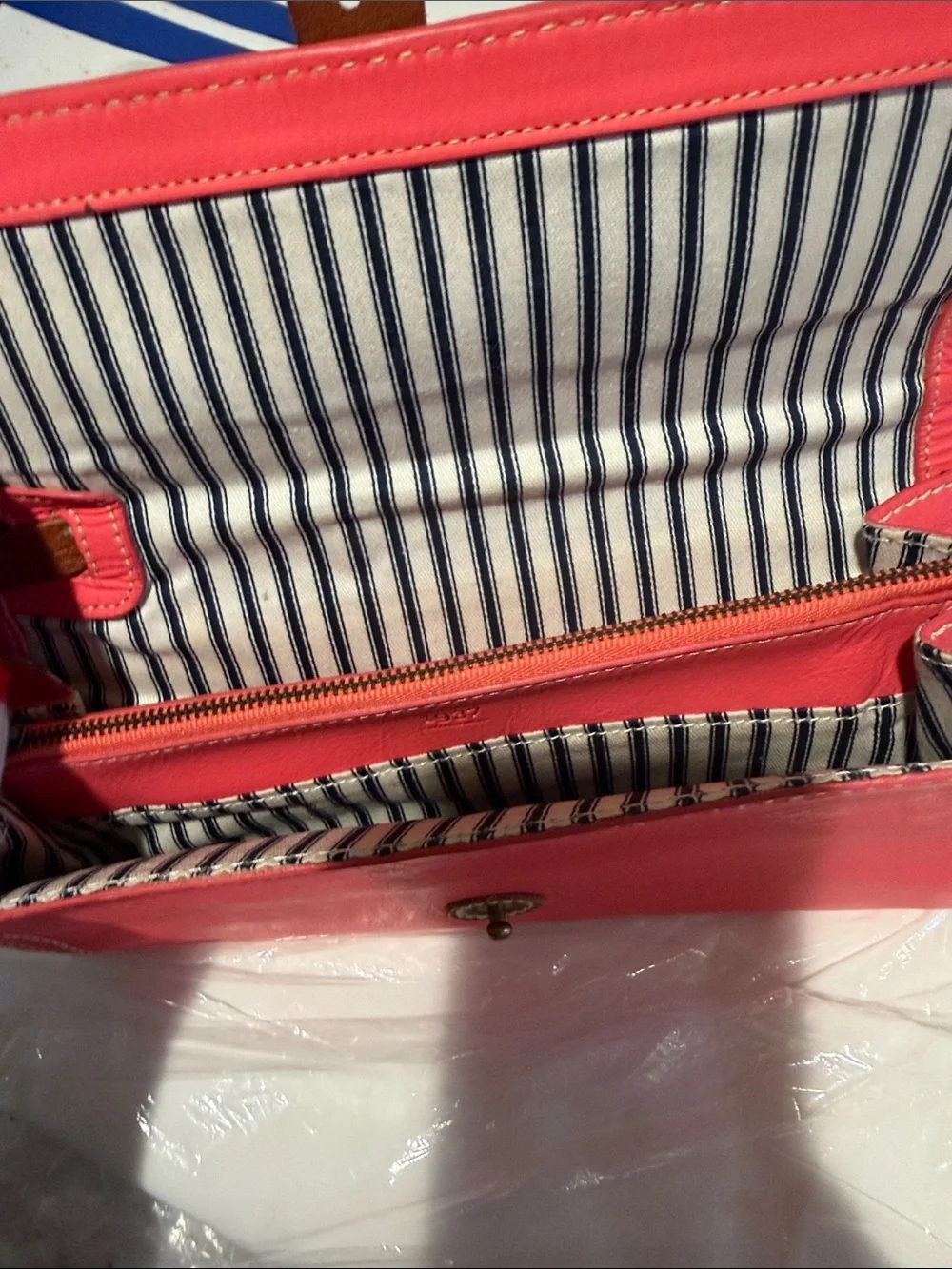 Madewell large leather
